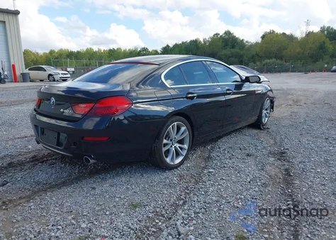 2016 BMW 640I Gran Coupe from USA, damaged, VIN WBA6D0C54GG432501